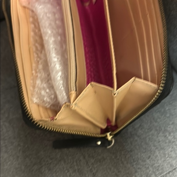 Kate Spade Black Leather Wallet - Picture 5 of 10